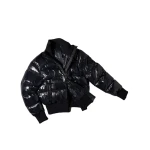 Moose Knuckles Queens Down Bomber in Black | Luxury Shoes 