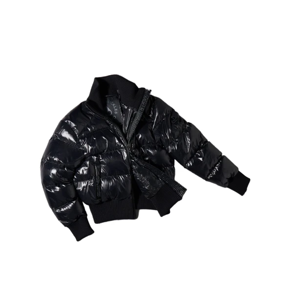Moose Knuckles Queens Down Bomber in Black | Luxury Shoes 