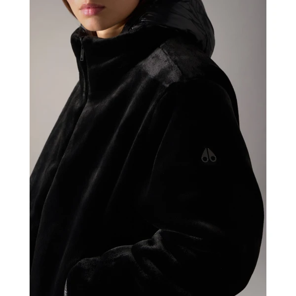Moose Knuckles Queens Reversible Down Puffer in Black | Jackets | Luxury Shoes 