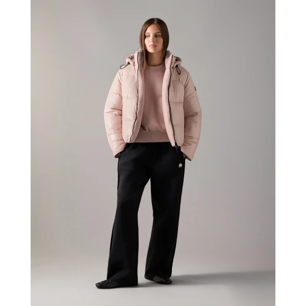 Moose Knuckles Queens Reversible Down Puffer in Rosewood | Jackets | Luxury Shoes 