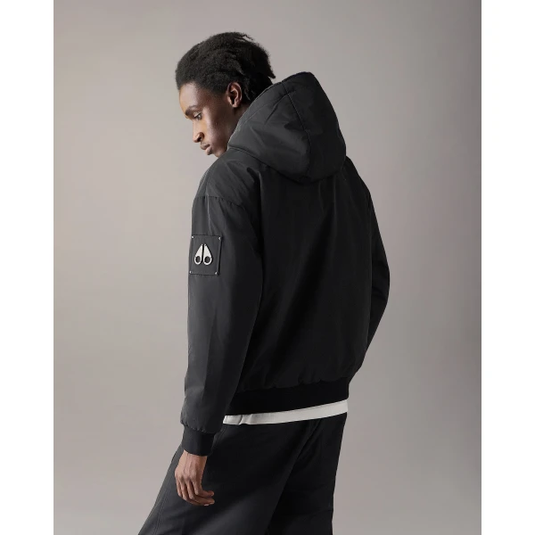 Moose Knuckles Roland Bunny Reversible Jacket in Black | Men Jackets | Luxury Shoes 