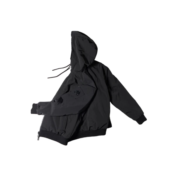 Roland Bunny Reversible Jacket in Black