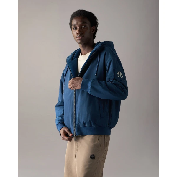 Moose Knuckles Roland Bunny Reversible Jacket in Nightfall | Men Jackets | Luxury Shoes 