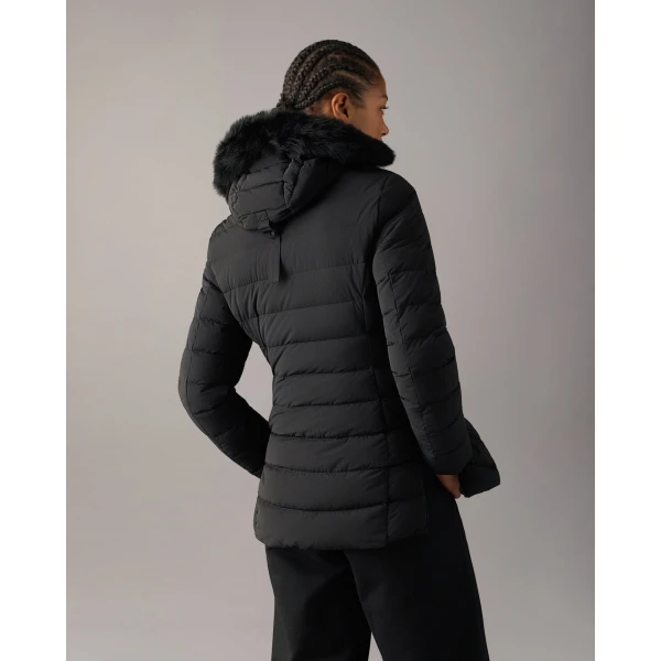 Moose Knuckles Roselawn Down Jacket in Black | Jackets | Luxury Shoes 