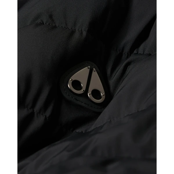 Moose Knuckles Roselawn Down Jacket in Black | Jackets | Luxury Shoes 