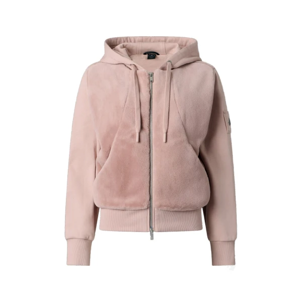 Roslyn Bunny Hoodie in Rosewood