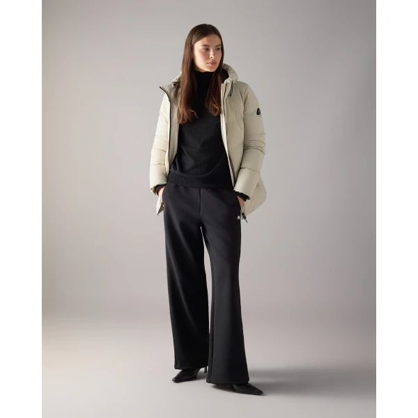 Moose Knuckles Soho 3Q Down Jacket in Alabaster | Jackets | Luxury Shoes 