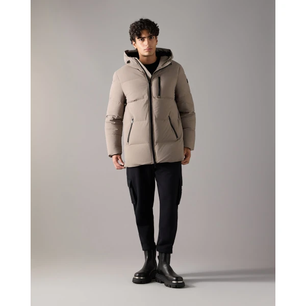 Moose Knuckles Soho 3Q Down Jacket in Ashen | Men Jackets | Luxury Shoes 