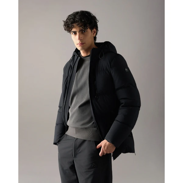 Moose Knuckles Soho 3Q Down Jacket in Black | Men Jackets | Luxury Shoes 