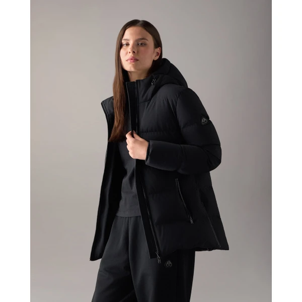 Moose Knuckles Soho 3Q Down Jacket in Black | Jackets | Luxury Shoes 