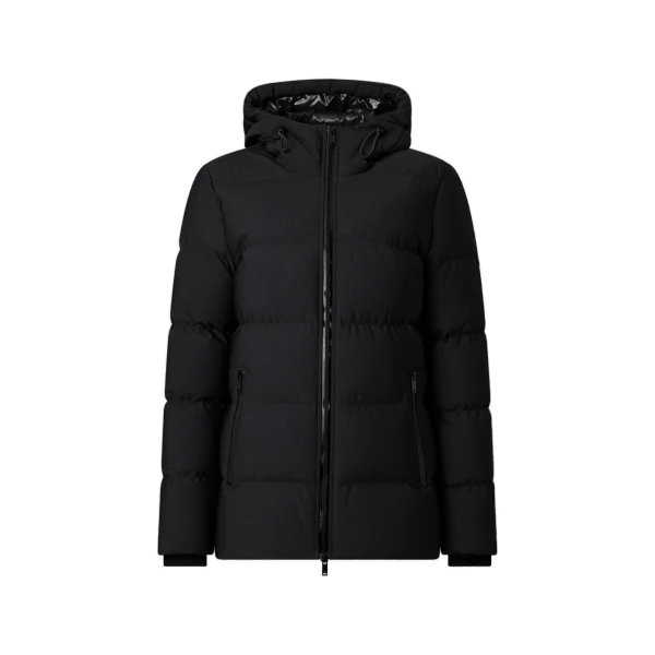 Moose Knuckles Soho 3Q Down Jacket in Black | Luxury Shoes 