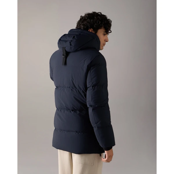 Moose Knuckles Soho 3Q Down Jacket in Navy | Men Jackets | Luxury Shoes 