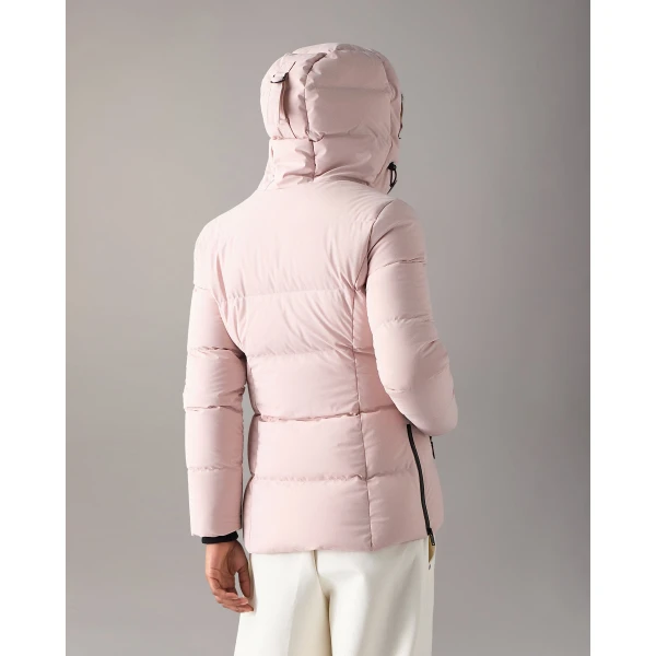 Moose Knuckles Soho 3Q Down Jacket in Rosewood | Jackets | Luxury Shoes 