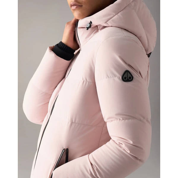 Moose Knuckles Soho 3Q Down Jacket in Rosewood | Jackets | Luxury Shoes 
