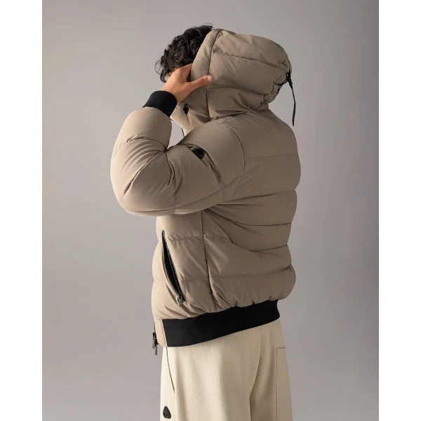 Moose Knuckles Soho Down Bomber in Ashen | Men Jackets | Luxury Shoes 