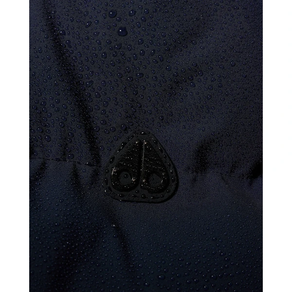 Moose Knuckles Soho Down Bomber in Navy | Men Jackets | Luxury Shoes 