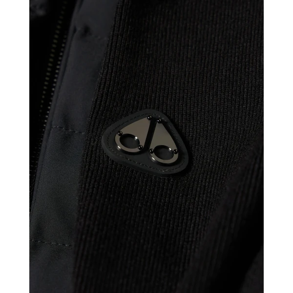 Moose Knuckles Soho Hybrid Down Jacket in Black | Jackets | Luxury Shoes 