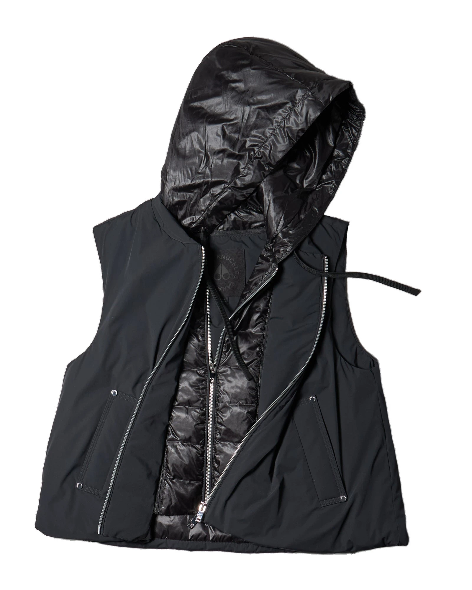 Moose Knuckles Tegan Vest in Black Moose Knuckles Tegan Vest in Black | Luxury Shoes