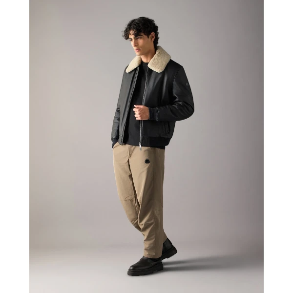 Moose Knuckles Toba Bomber Jacket in Black | Men Jackets | Luxury Shoes 