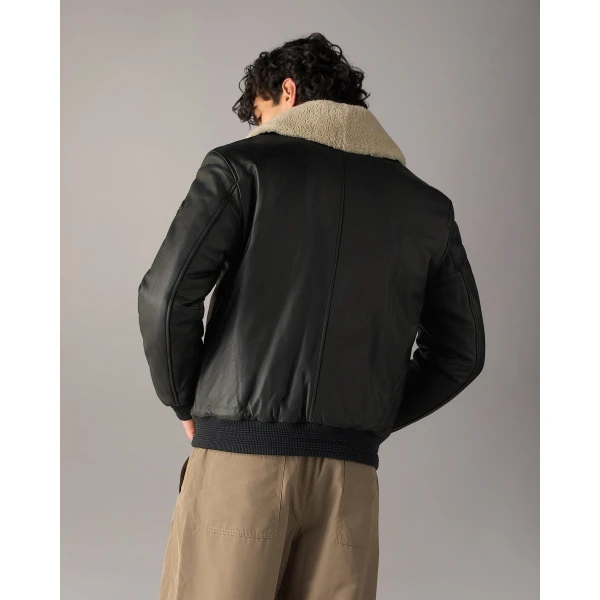 Moose Knuckles Toba Bomber Jacket in Black | Men Jackets | Luxury Shoes 