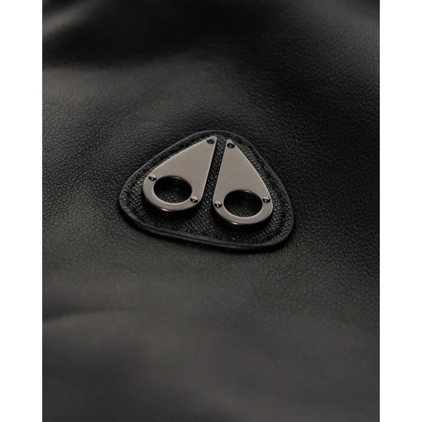 Moose Knuckles Toba Bomber Jacket in Black | Men Jackets | Luxury Shoes 