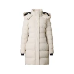Moose Knuckles Watershed Down Parka in Alabaster | Luxury Shoes 
