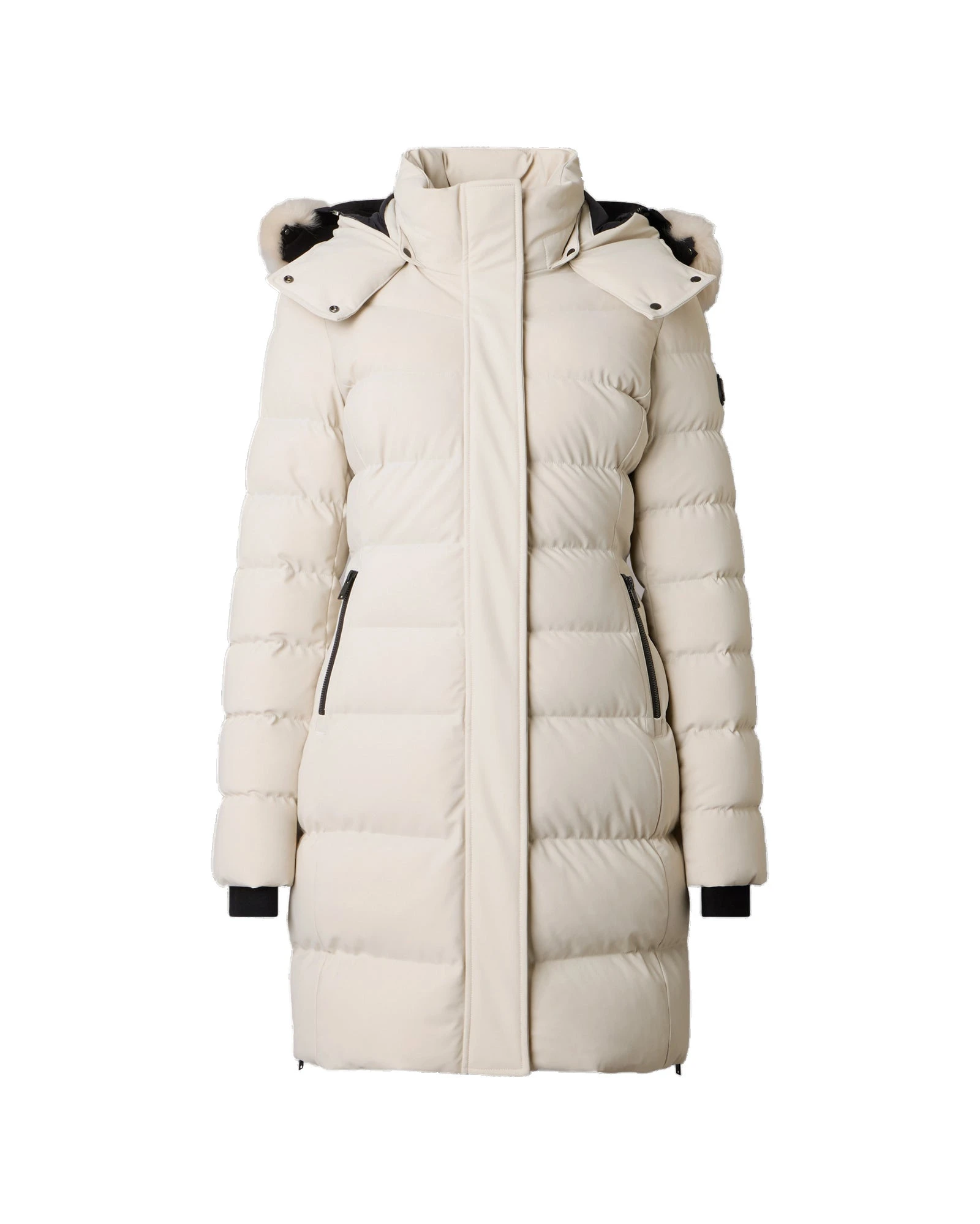 Moose Knuckles Watershed Down Parka in Alabaster Moose Knuckles Watershed Down Parka in Alabaster | Luxury Shoes