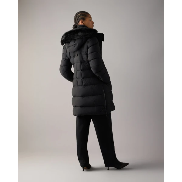 Moose Knuckles Watershed Down Parka in Black | Coats | Luxury Shoes 