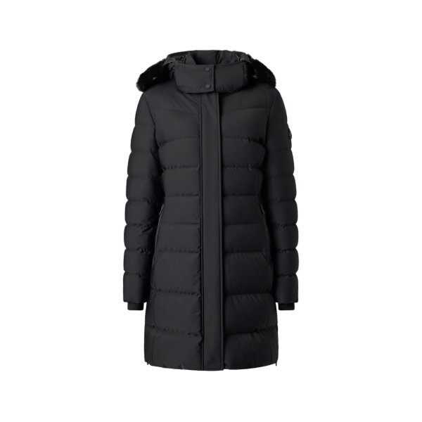 Moose Knuckles Watershed Down Parka in Black | Luxury Shoes 