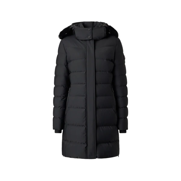 Moose Knuckles Watershed Down Parka in Black | Luxury Shoes 