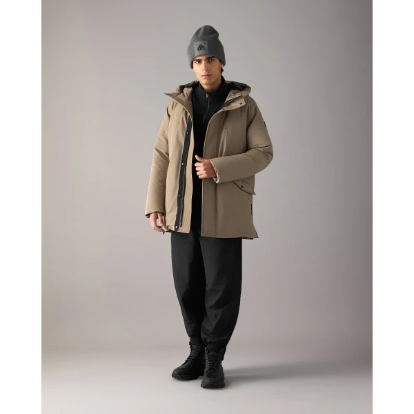 Moose Knuckles West-Ed 3Q Down Jacket in Ashen | Men Jackets | Luxury Shoes 