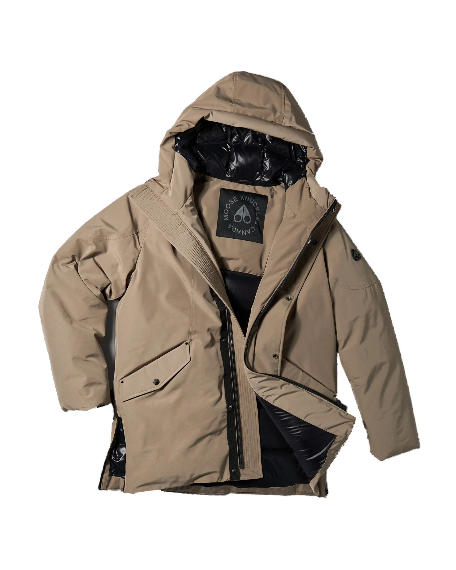 Moose Knuckles West-Ed 3Q Down Jacket in Ashen Moose Knuckles West-Ed 3Q Down Jacket in Ashen | Luxury Shoes