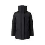 Moose Knuckles West-Ed 3Q Down Jacket in Black | Luxury Shoes 