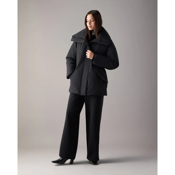 Moose Knuckles West-Ed 3Q Down Jacket in Black | Jackets | Luxury Shoes 
