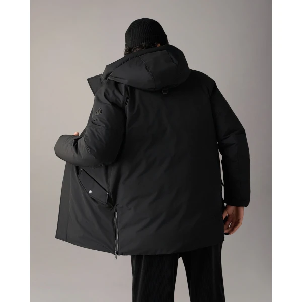 Moose Knuckles West-Ed 3Q Down Jacket in Black | Men Jackets | Luxury Shoes 
