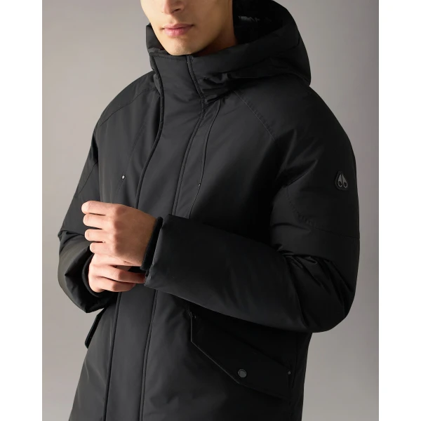 Moose Knuckles West-Ed 3Q Down Jacket in Black | Men Jackets | Luxury Shoes 