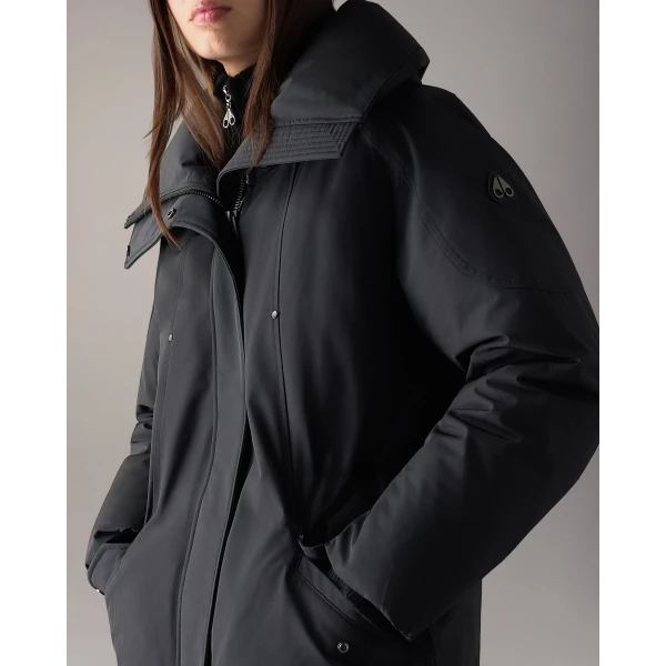 Moose Knuckles West-Ed 3Q Down Jacket in Black | Jackets | Luxury Shoes 