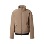 Moose Knuckles West-Ed Down Trucker Jacket in Ashen | Luxury Shoes 