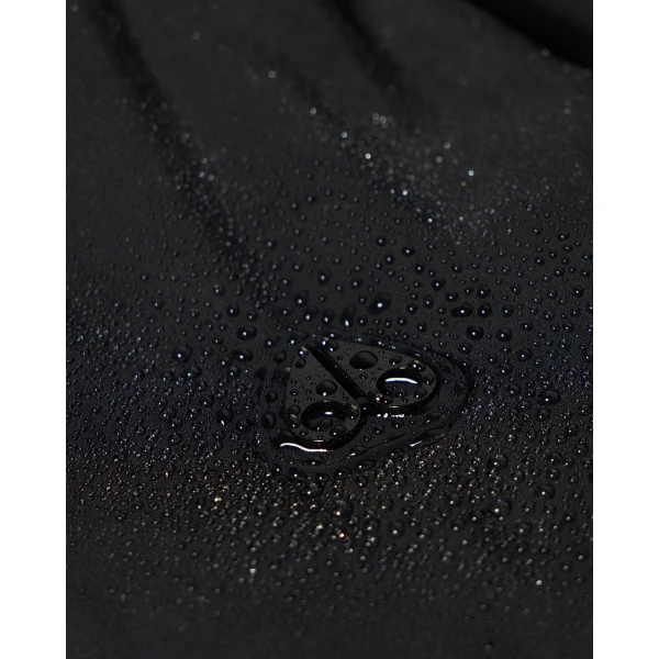 Moose Knuckles West-Ed Down Trucker Jacket in Black | Men Jackets | Luxury Shoes 
