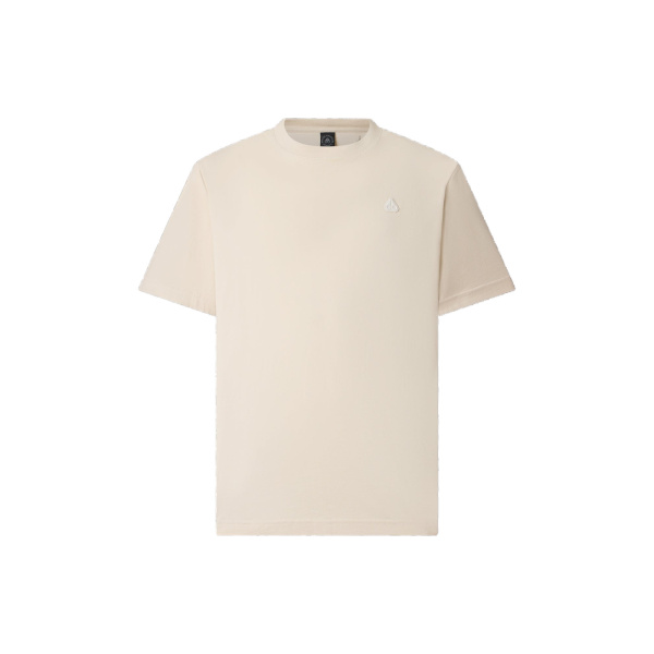 Moose Knuckles YUL Classic T-Shirt in Alabaster | Luxury Shoes 