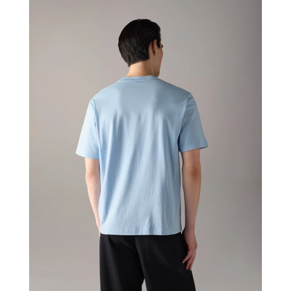 Moose Knuckles YUL Classic T-Shirt in Blue Ice | T-shirts & vests | Luxury Shoes 