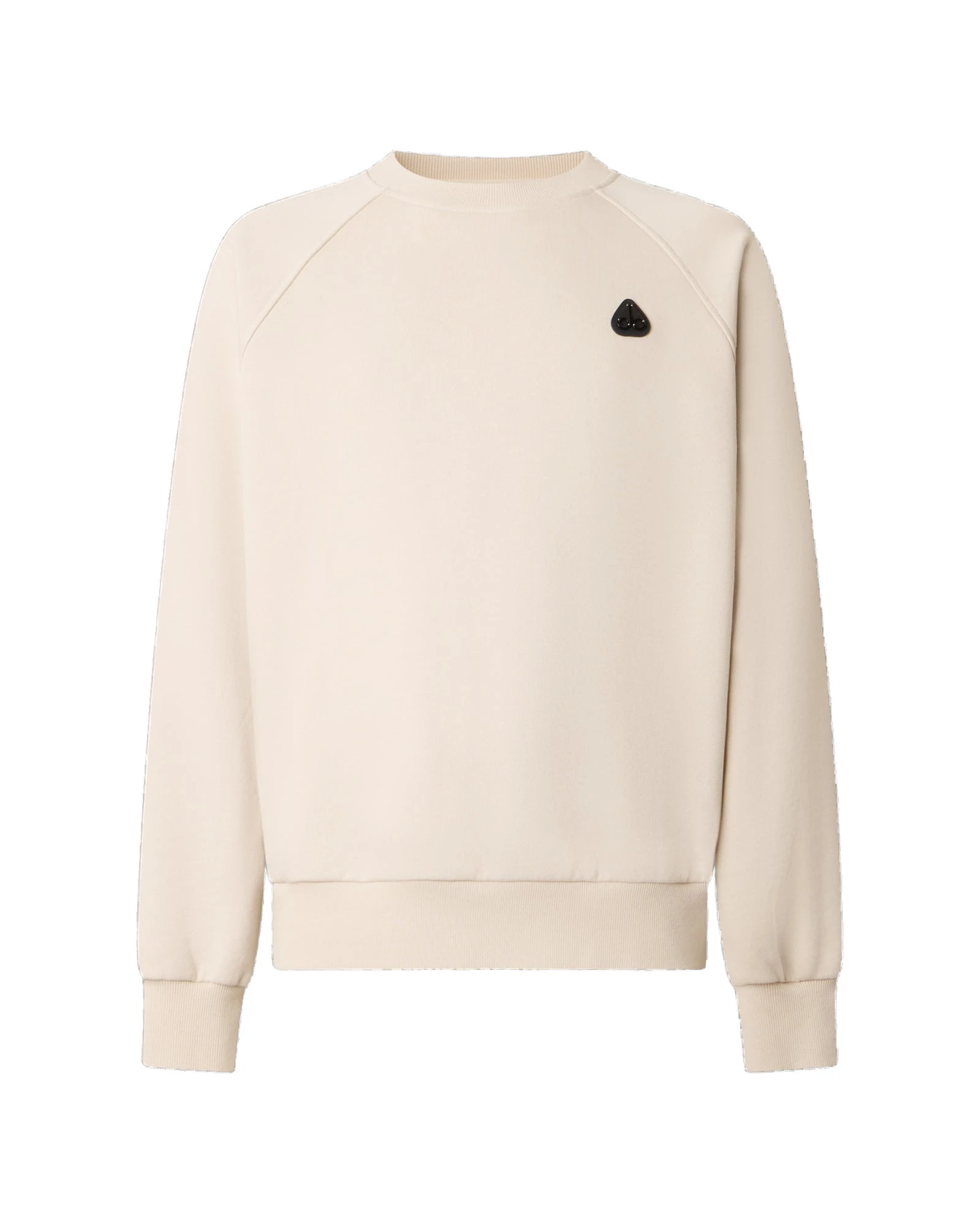 Moose Knuckles YUL Crewneck Sweatshirt in Alabaster Moose Knuckles YUL Crewneck Sweatshirt in Alabaster | Luxury Shoes