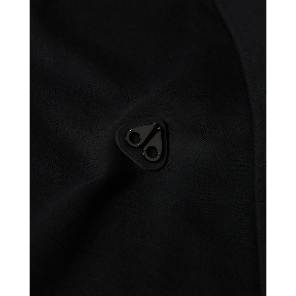 Moose Knuckles YUL Crewneck Sweatshirt in Black | Sweatshirts | Luxury Shoes 