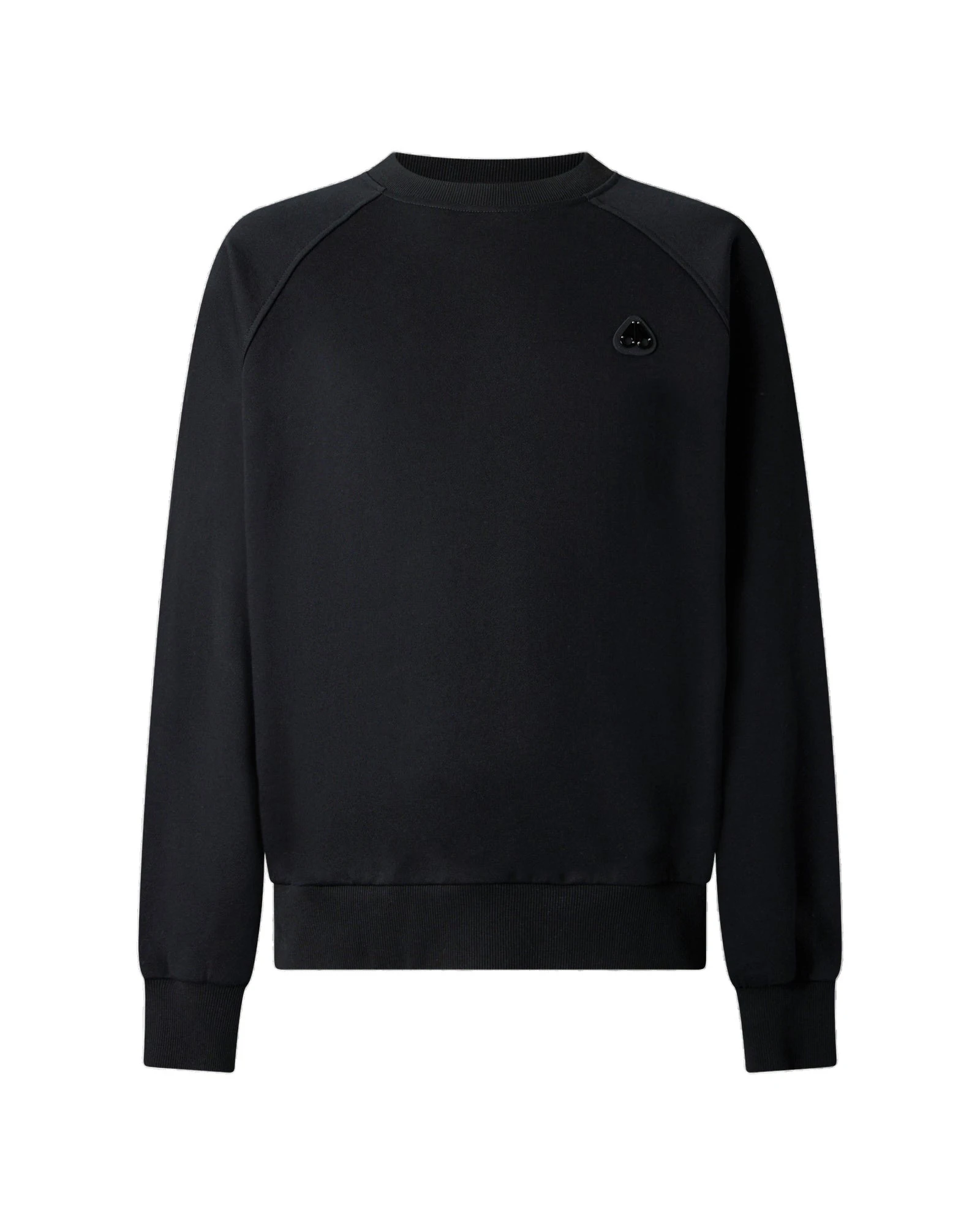 Moose Knuckles YUL Crewneck Sweatshirt in Black Moose Knuckles YUL Crewneck Sweatshirt in Black | Luxury Shoes