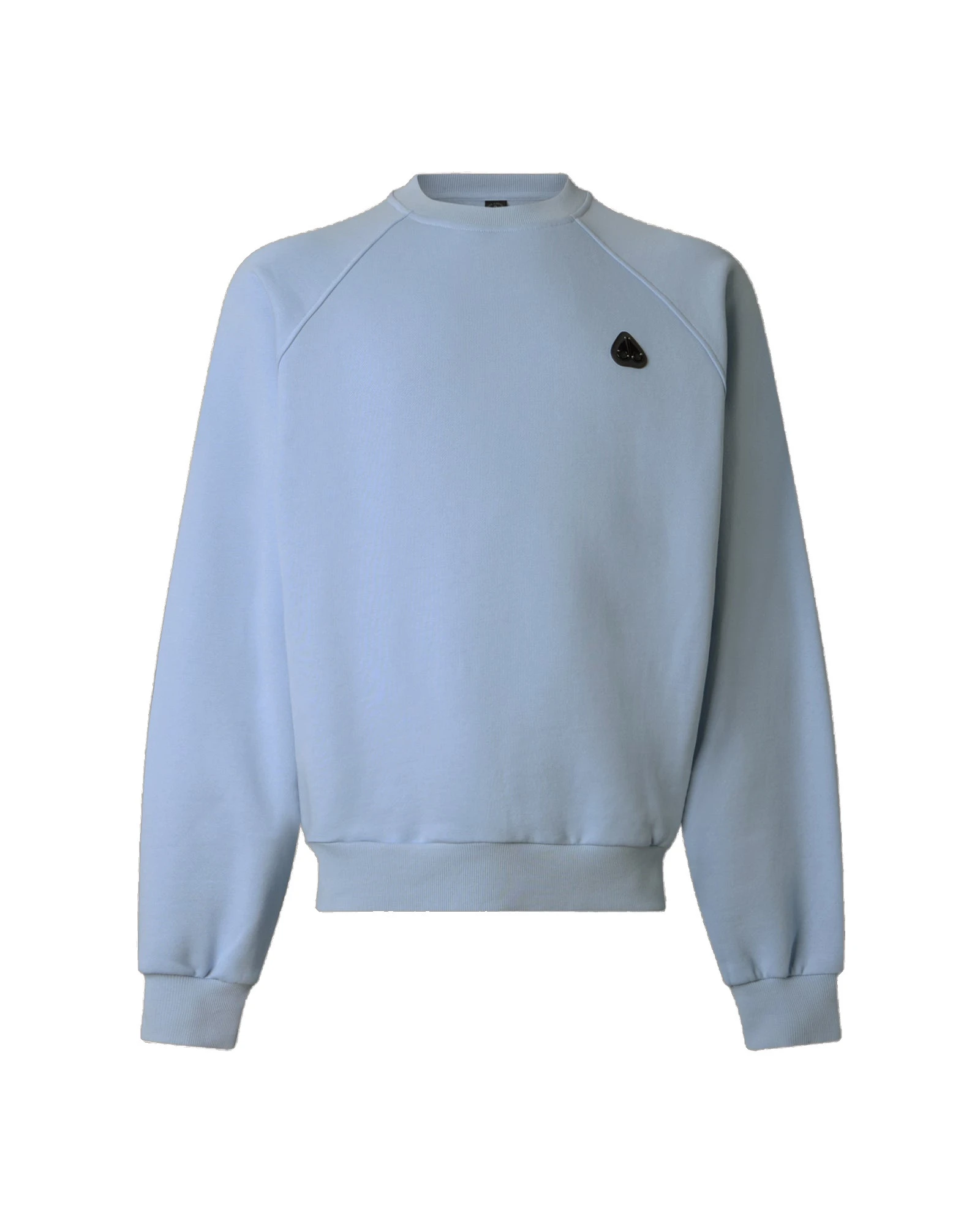 Moose Knuckles YUL Crewneck Sweatshirt in Blue Ice Moose Knuckles YUL Crewneck Sweatshirt in Blue Ice | Luxury Shoes