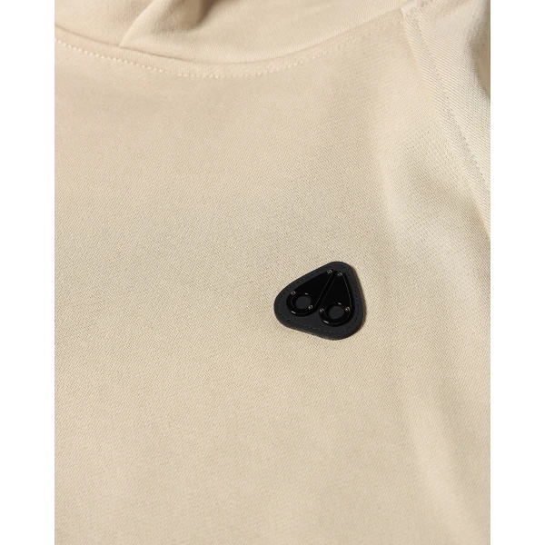 Moose Knuckles YUL Hoodie in Alabaster | Sweatshirts | Luxury Shoes 