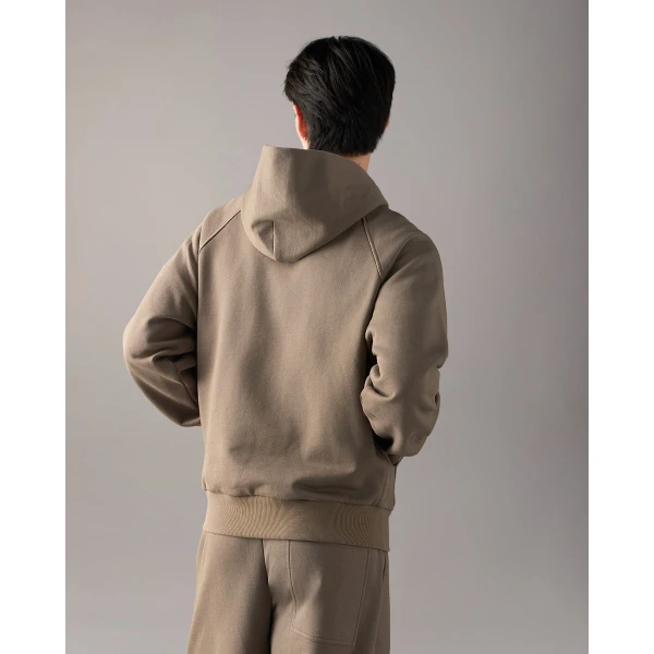 Moose Knuckles YUL Hoodie in Ashen | Sweatshirts | Luxury Shoes 