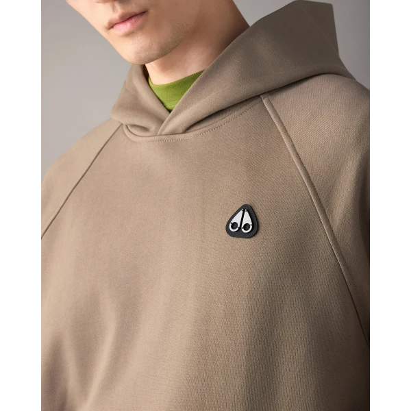 Moose Knuckles YUL Hoodie in Ashen | Sweatshirts | Luxury Shoes 