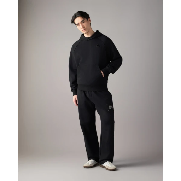 Moose Knuckles YUL Hoodie in Black | Sweatshirts | Luxury Shoes 