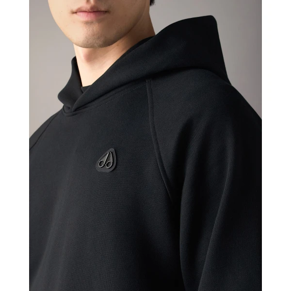 Moose Knuckles YUL Hoodie in Black | Sweatshirts | Luxury Shoes 